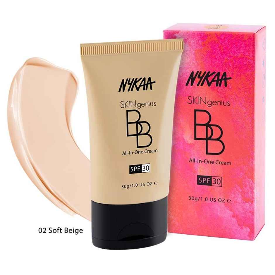 Nykaa Skingenius Bb Cream Spf30 - Soft Beige 02