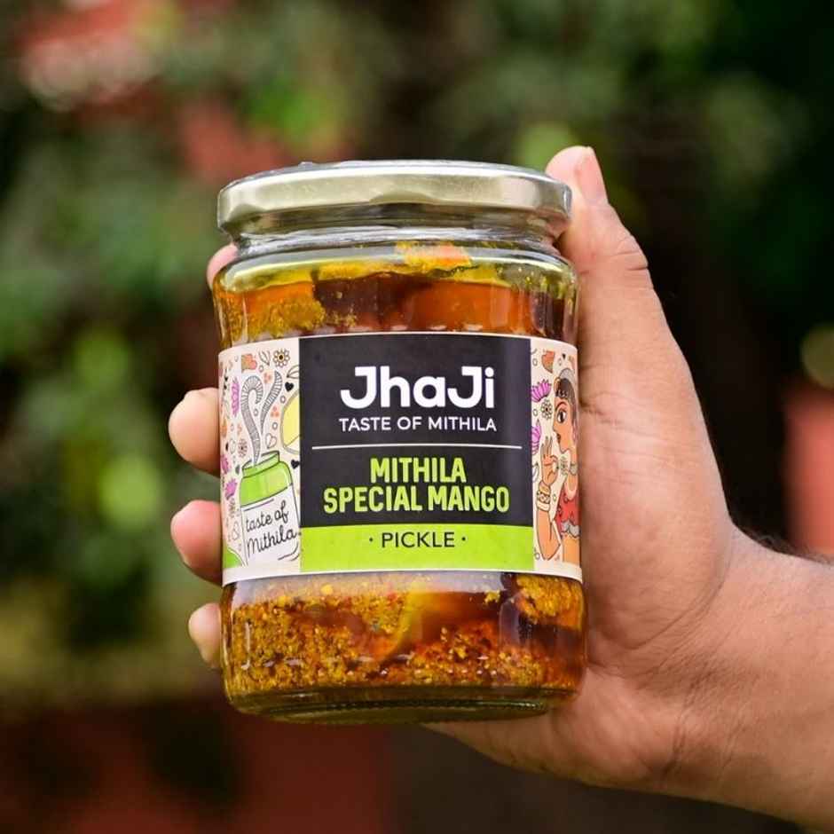 JhaJi Taste of Mithila Special Mango Pickle | Bihari Aam ka Aachar
