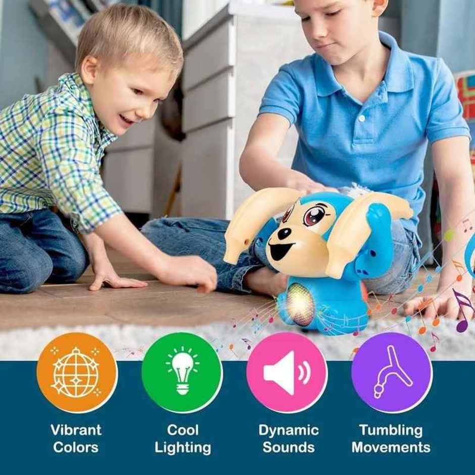 Fablue Dancing Monkey Musical Toy For Kids - Dancing Toy With Sound And Light Effects | Multicolor