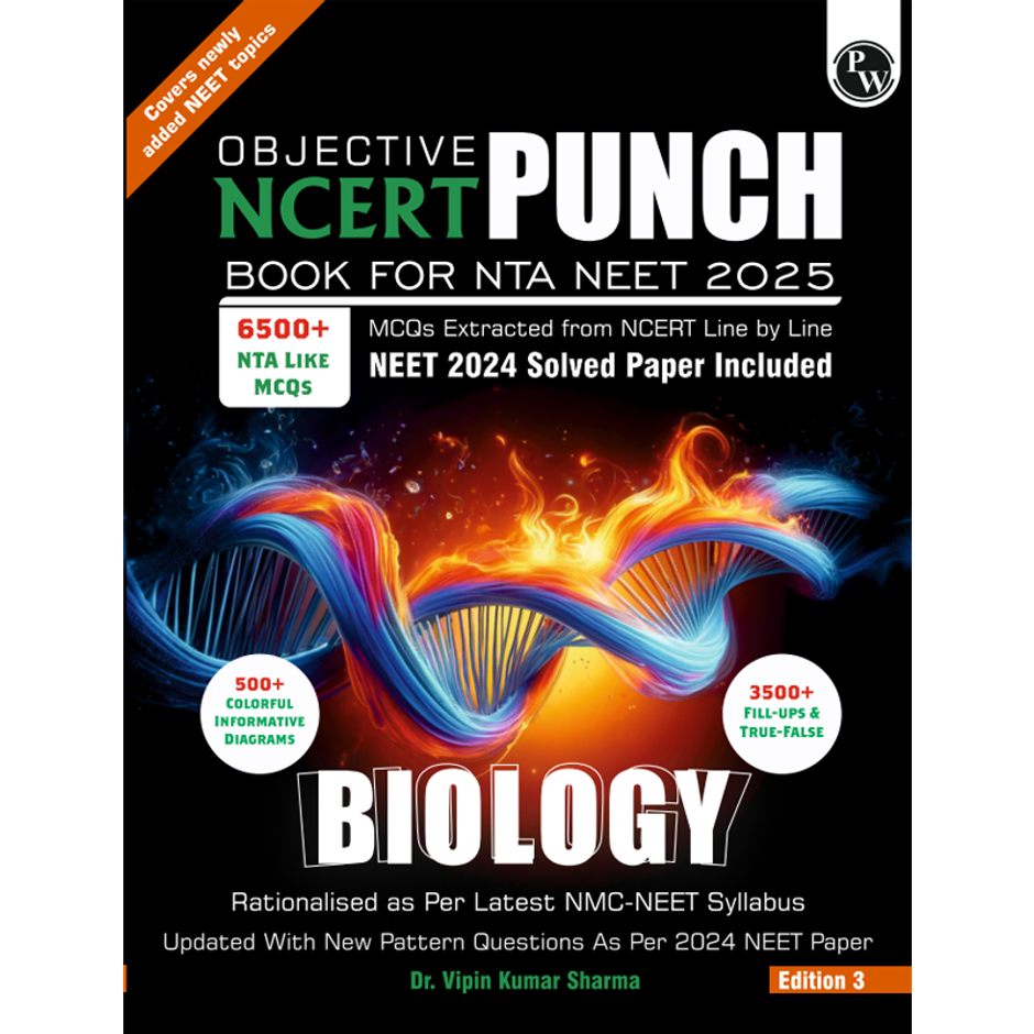 NCERT Punch Biology For NEET'25 by Dr. Vipin Kumar Sharma Sir with NEET '24 Solved Paper
