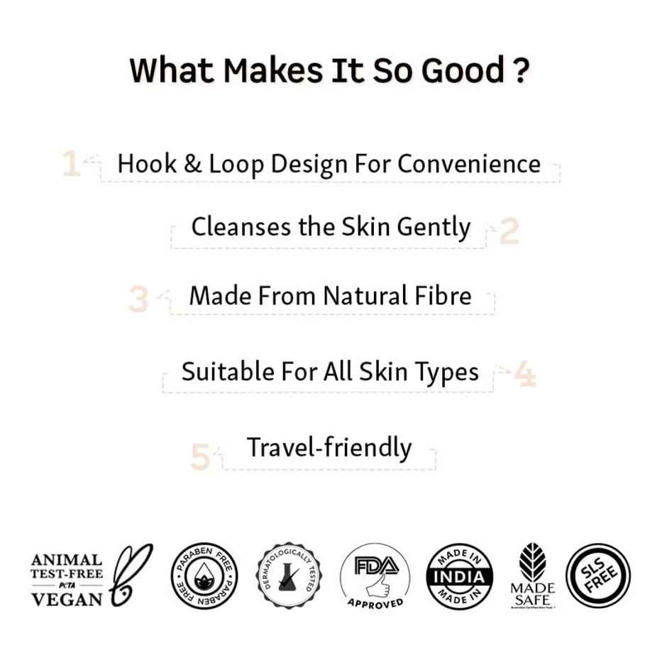 mCaffeine Natural Loofah