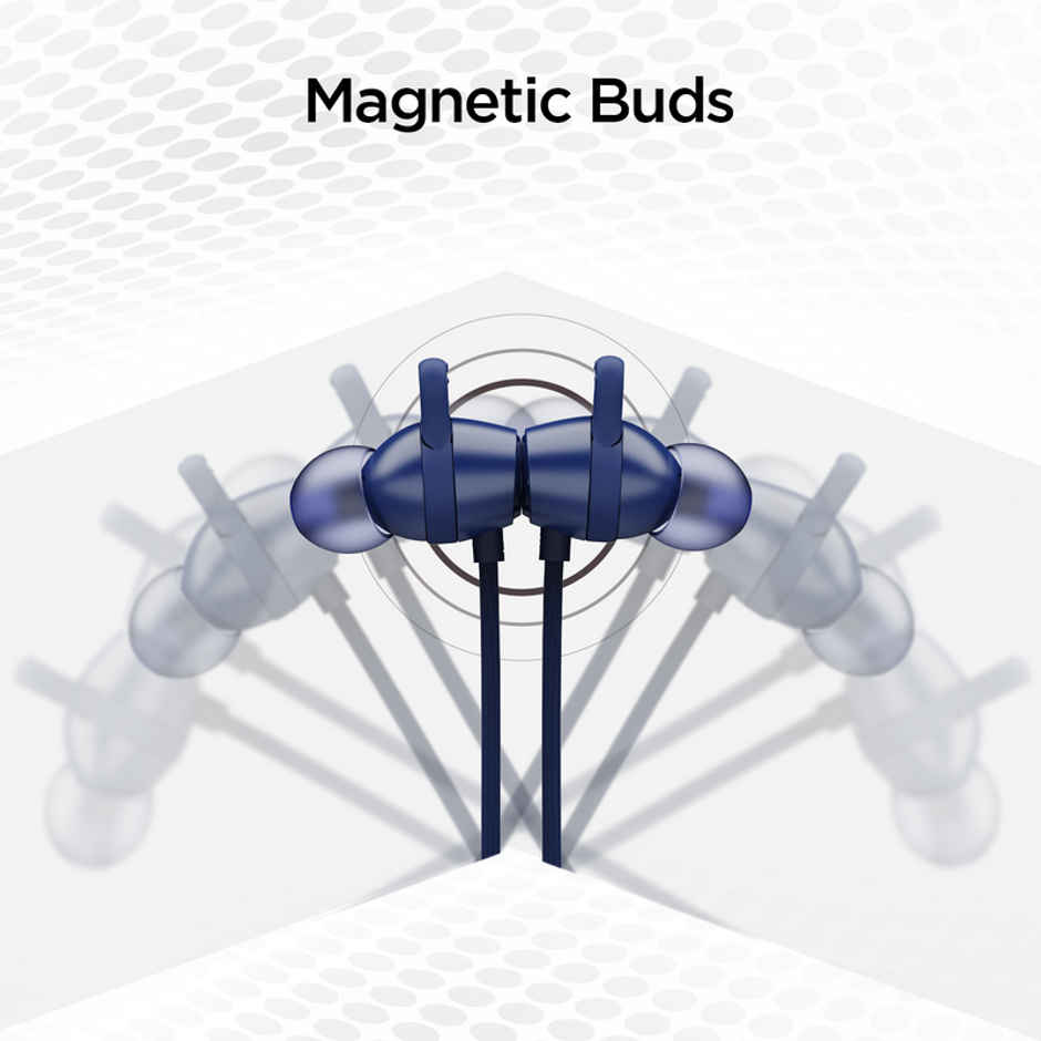 boAt Rockerz 109 Bluetooth Neckband with 40 hrs Playback,ENx Technology Beast Mode(60ms)(Cool Blue)