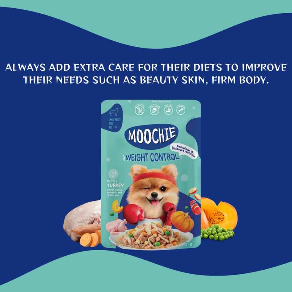 Moochie Dog Wet Food - Weight Control - Casserole With Turkey Gravy | Grain-Free