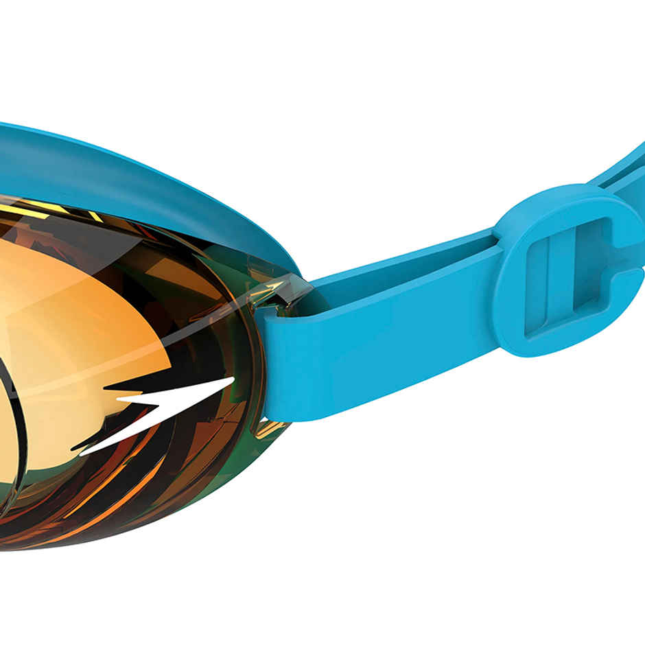 Speedo Unisex Kids Jet 2.0 Anti Fog coated lens Swim Goggles | Blue - 6-14 Years