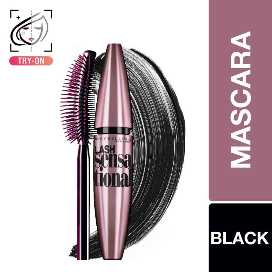Maybelline Lash Sensational Waterproof Mascara, Black