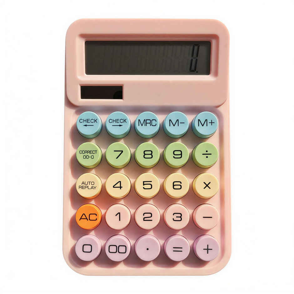 Fablue 12-Digit Calculator Dual Power