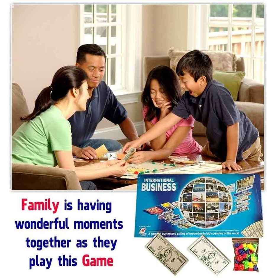 Fablue International Business Board Game | Learning & Educational Game for Kids & Adults | 5+ years
