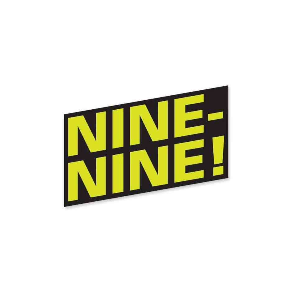 House Of Festivals Nine-Nine - Sticker
