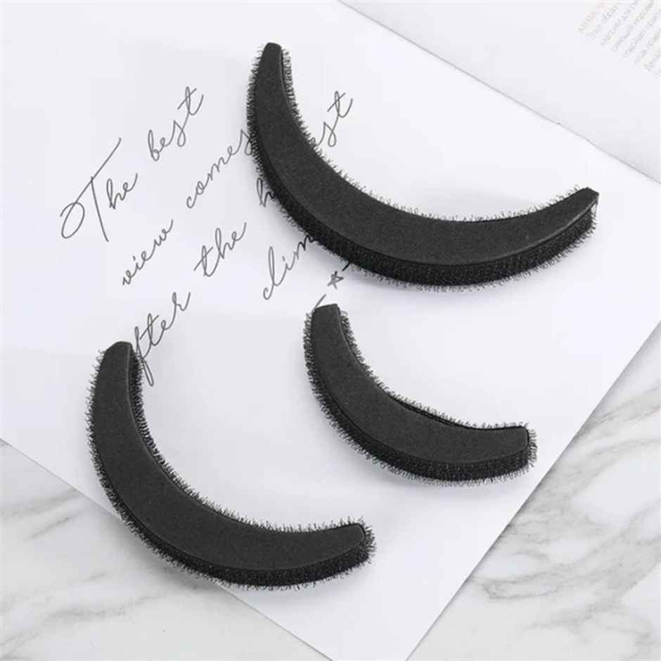 Chronex 3 Pcs/set Hair Styling Clip Hair Styler Updo Hair Accessories/Sponge Puff Hair Styling Tools