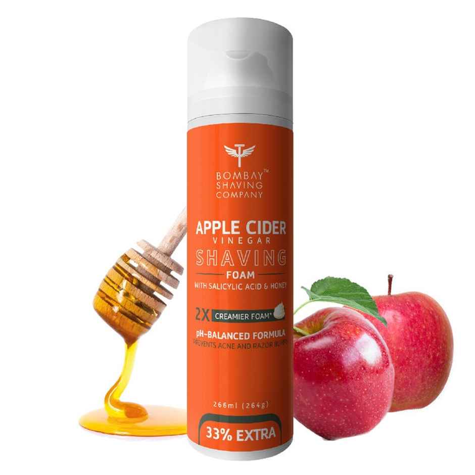 Bombay Shaving Company Apple Cider Vinegar Shaving Foam