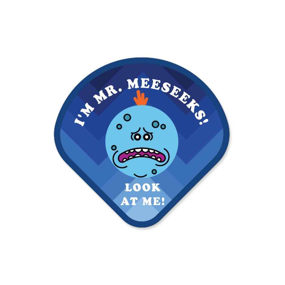 House Of Festivals Mr Meeseeks- Look At Me - Rick And Morty Official Sticker (1pc) & House Of Festivals Try Me - Star Wars Official Sticker (1pc) Combo