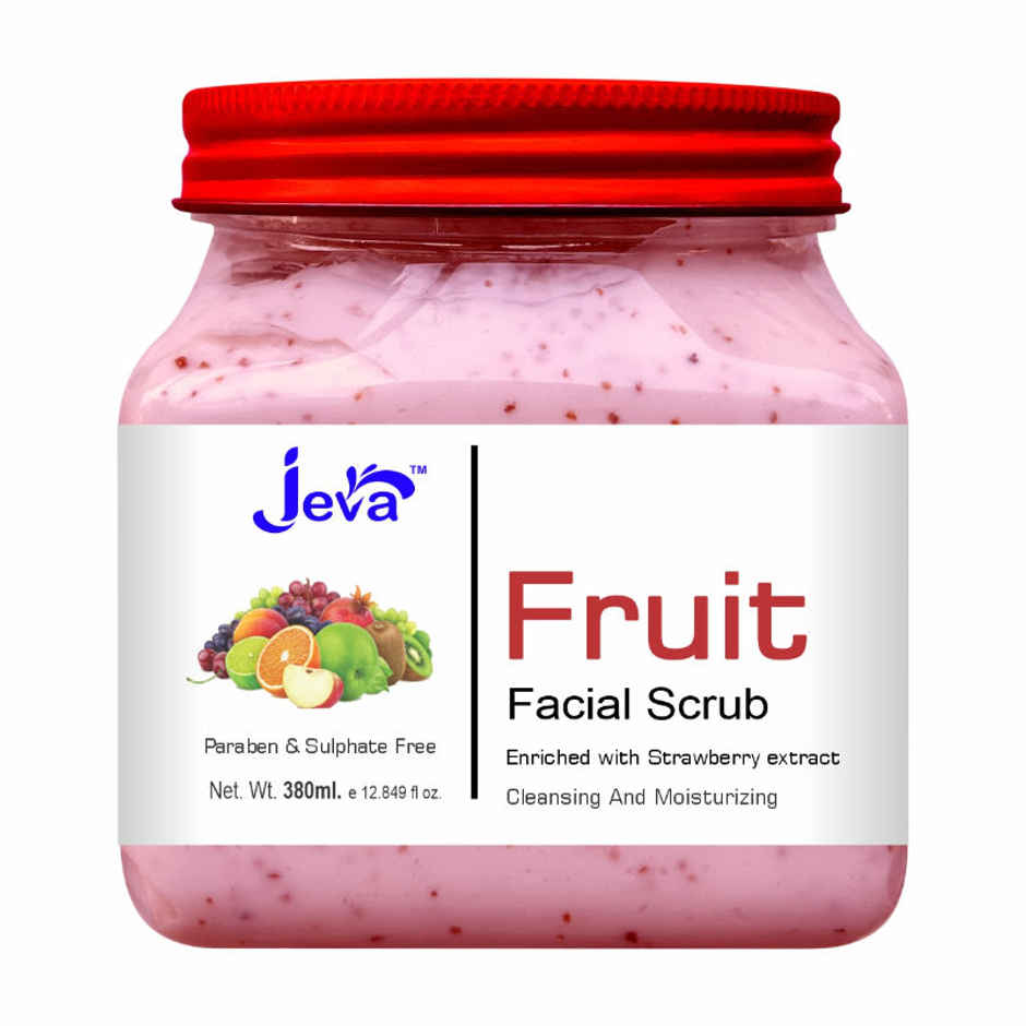 Jeva Fruit Eco Facial Kit for Total Nourishment & Ultra Moisturization for All Skin Types