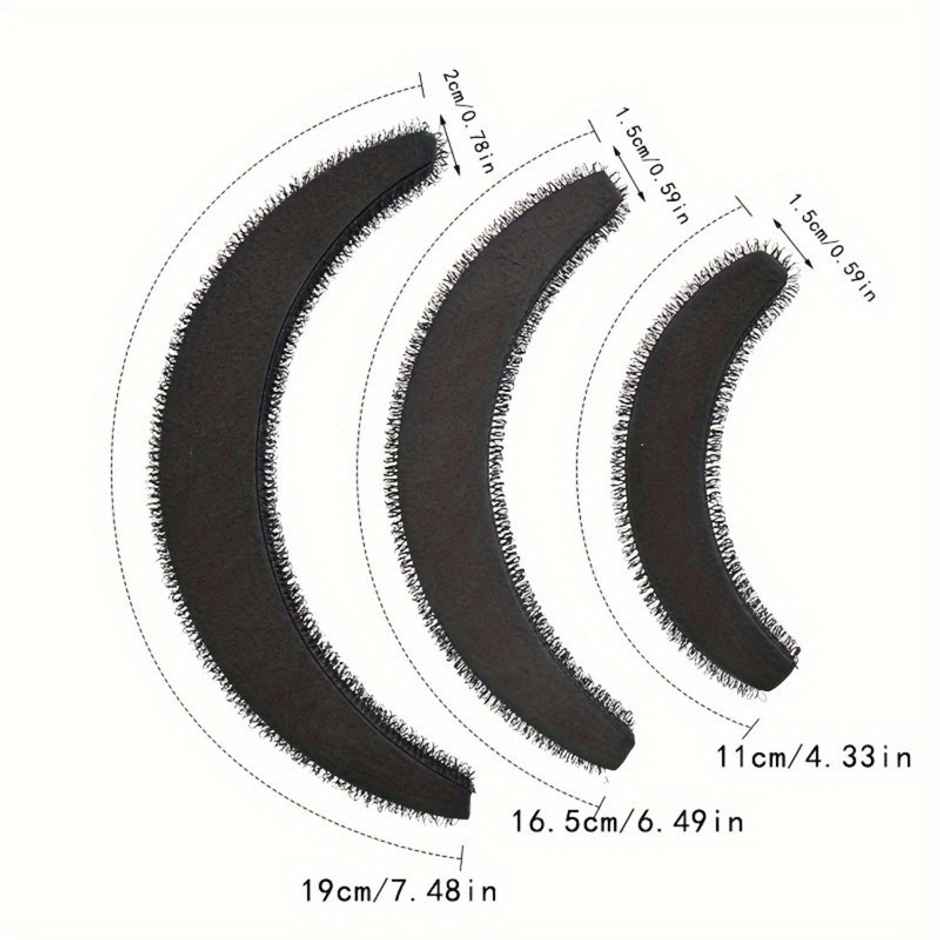 Chronex 3 Pcs/set Hair Styling Clip Hair Styler Updo Hair Accessories/Sponge Puff Hair Styling Tools