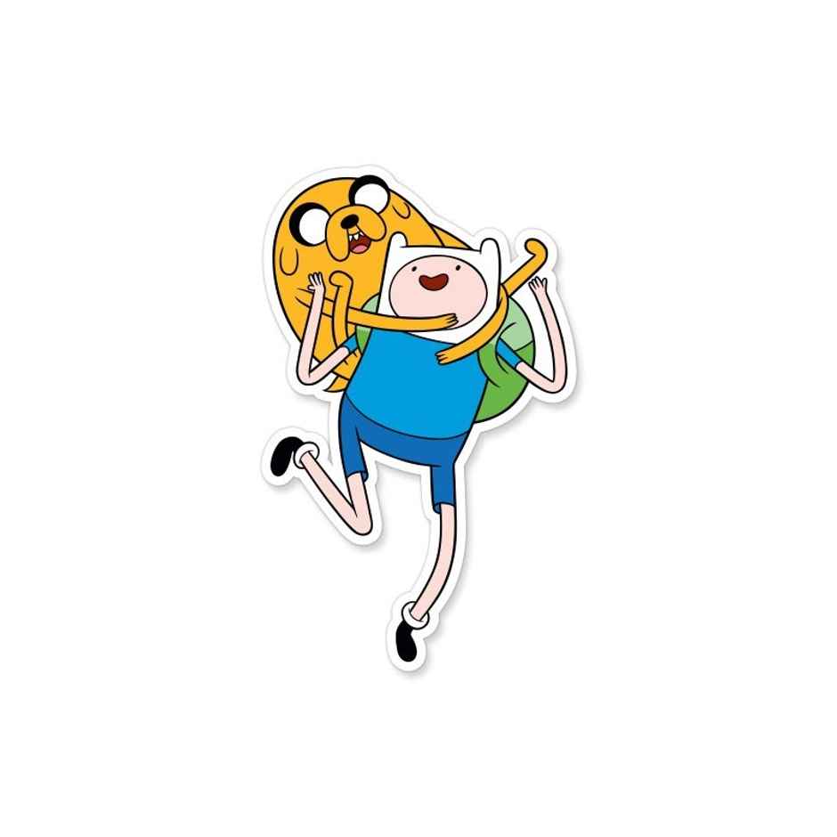 House of Festivals Jake & Finn - Adventure Time Official Sticker