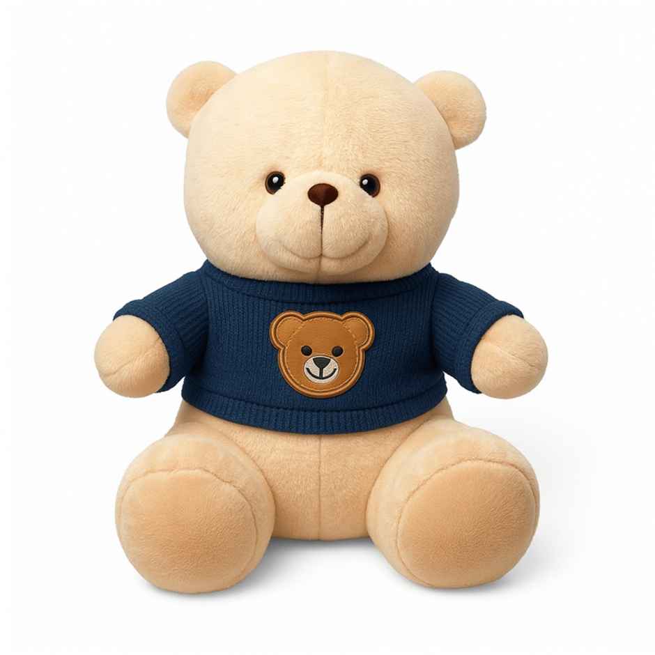 Fablue Teddy Bear Plush Soft Toy Animal For Kids - 27 cm