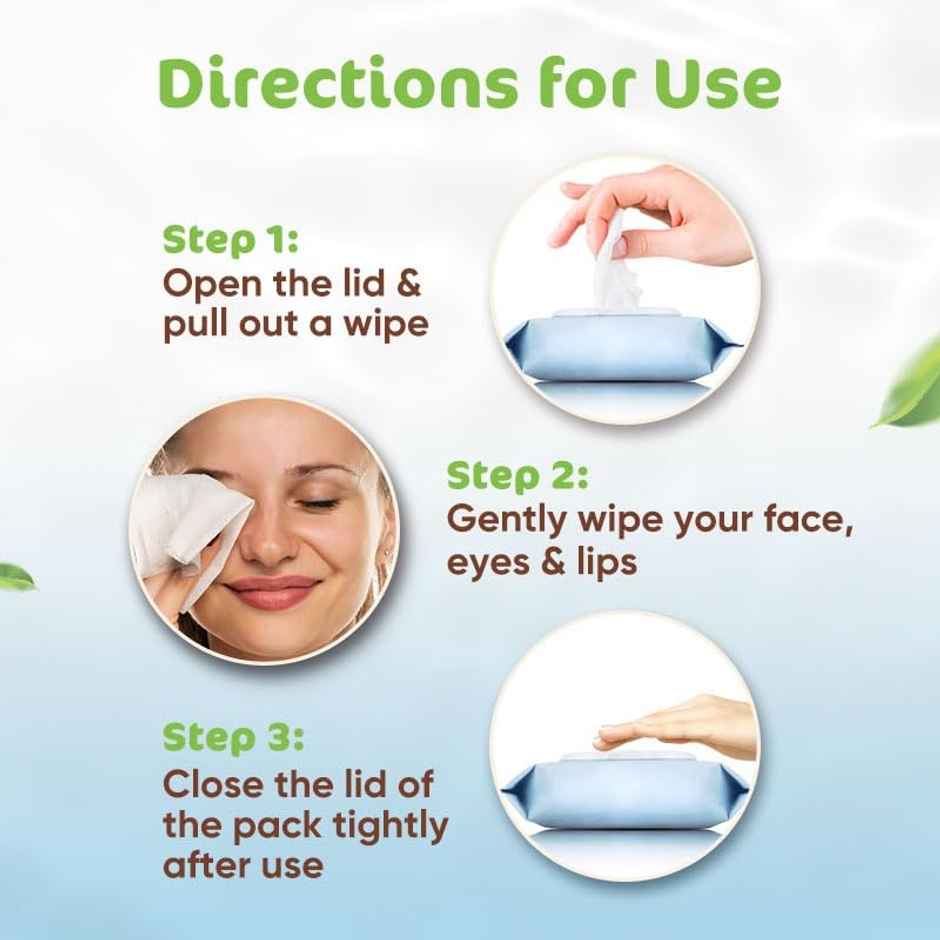 Mamaearth Micellar Gentle Makeup Remover Wipes