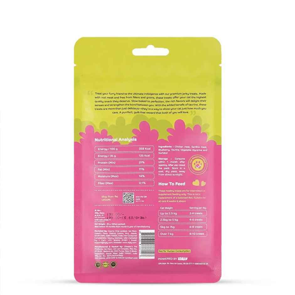 Applod Fish & Blueberry Crunchy Cat Treat | For Kitten & Adult Cats