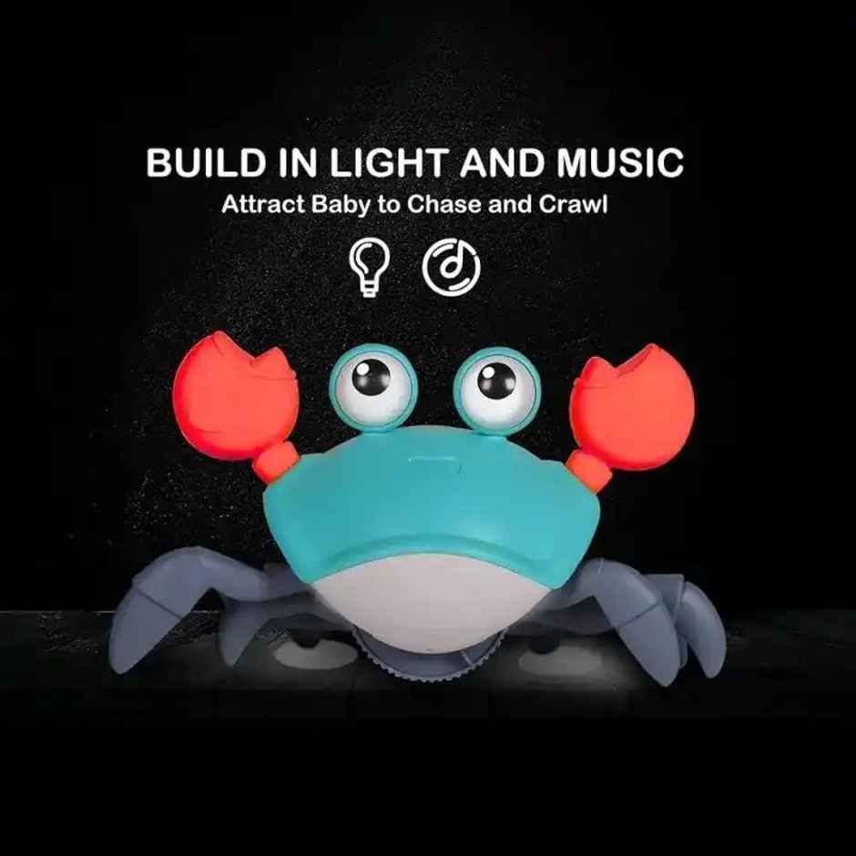 Fablue Crawling Crab Baby Musical Toy for Kids - Sound and Musical Toy for Kids & Toddlers