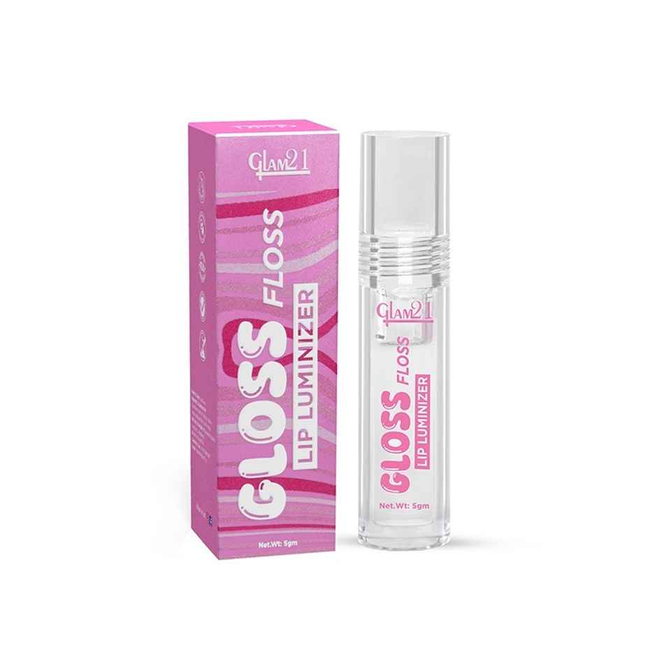 Glam21 Gloss Floss Lip Luminizer High Gloss Finish Non-sticky Formula Hydrating Formula