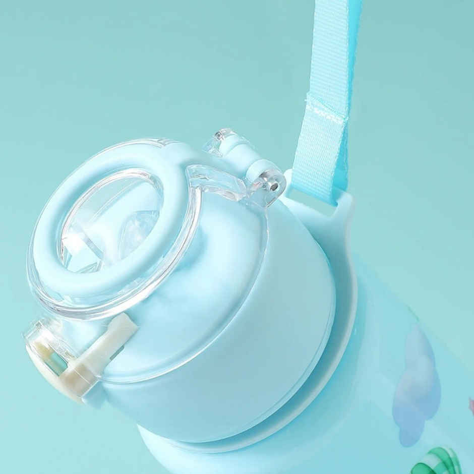 Fablue Unicorn Sipper Kids Bottle | Green