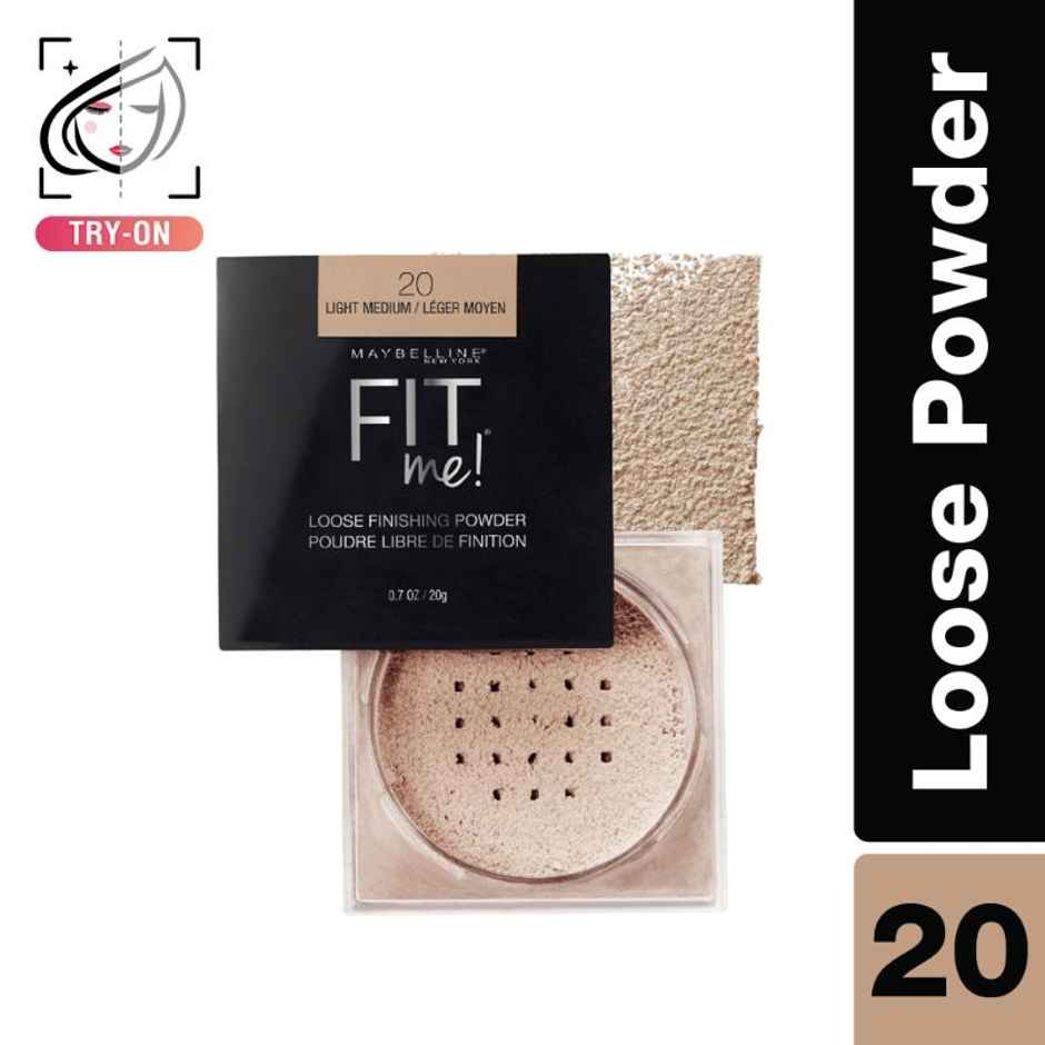 Maybelline Fit me Loose Finishing Powder, 20 Light Medium