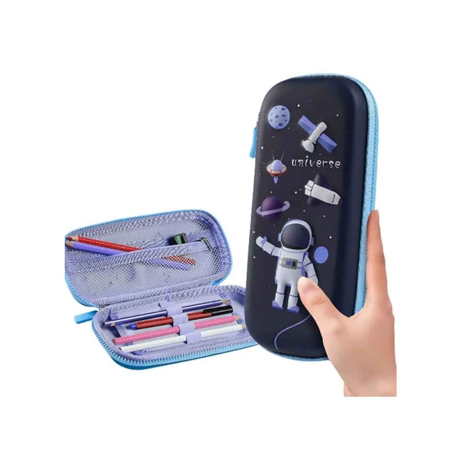Fablue 3D Astronaut Pencil Pouch | Navy
