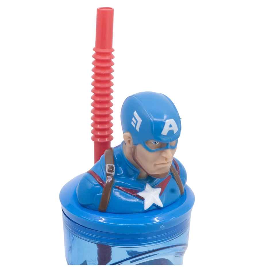 Striders 3D Figurine Tumbler Avengers Seven Wonders Captain America