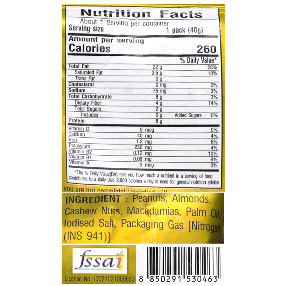 Tong Garden Salted Cocktail Nuts