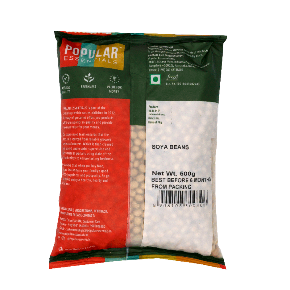 Popular Essentials Soya Beans 