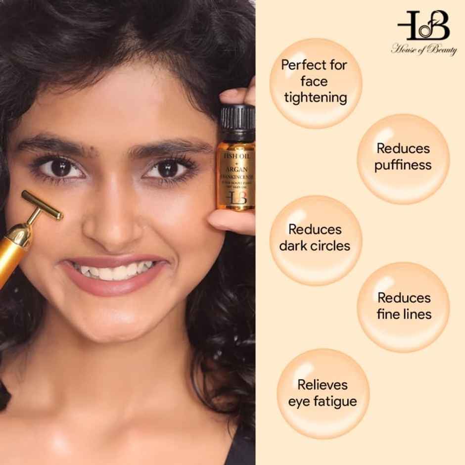 House Of Beauty 24K Face Massager Kit