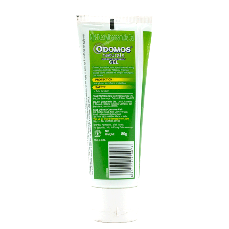 Odomos Naturals Mosquito Repellant Gel