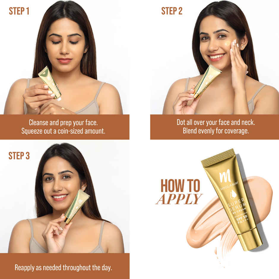 Myglamm Super Serum Bb Cream-301 Almond