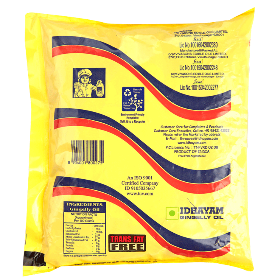 Idhayam Gingelly Oil | Pouch