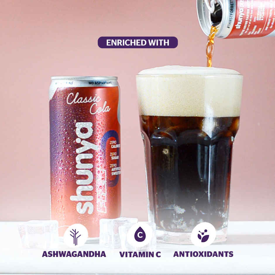 Shunya Herbal Infusion Drink Fizz Classic Cola
