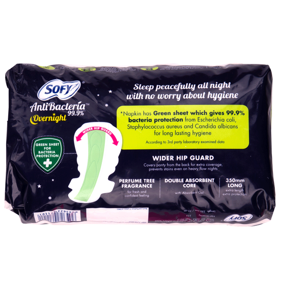 Sofy (Anti Bacteria) Overnight Sanitary Pads