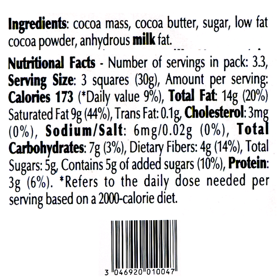 Lindt Excellence 78% Cocoa Chocolate