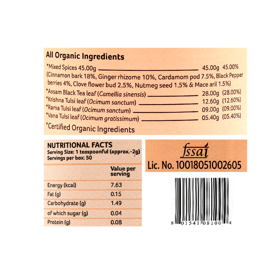 A TATA Product - Organic India Tulsi Masala Chai