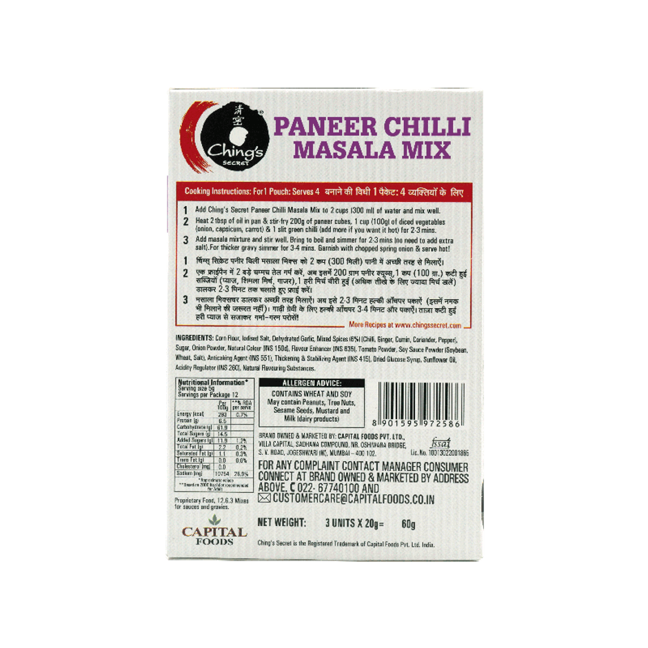 Ching's Secret Paneer Chilli Masala Mix, Combo