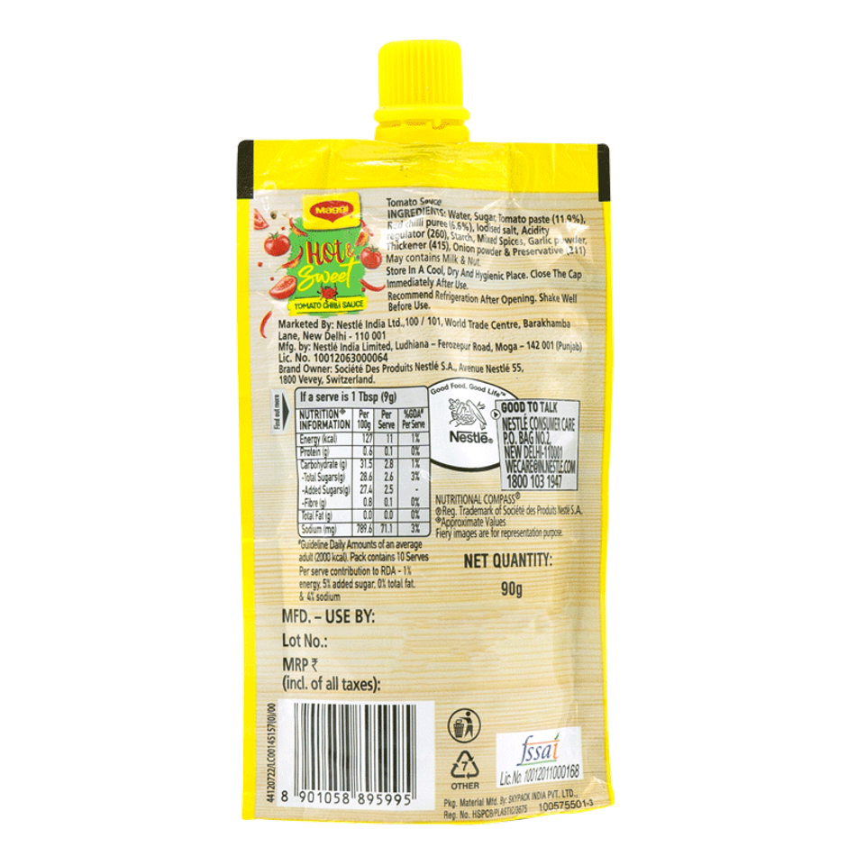 Maggi Tomato Hot & Sweet Chilli Sauce