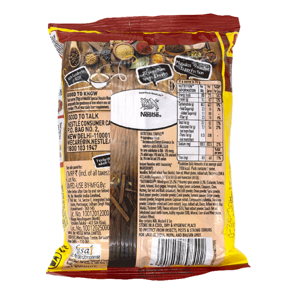 Maggi Special Masala Instant Noodles