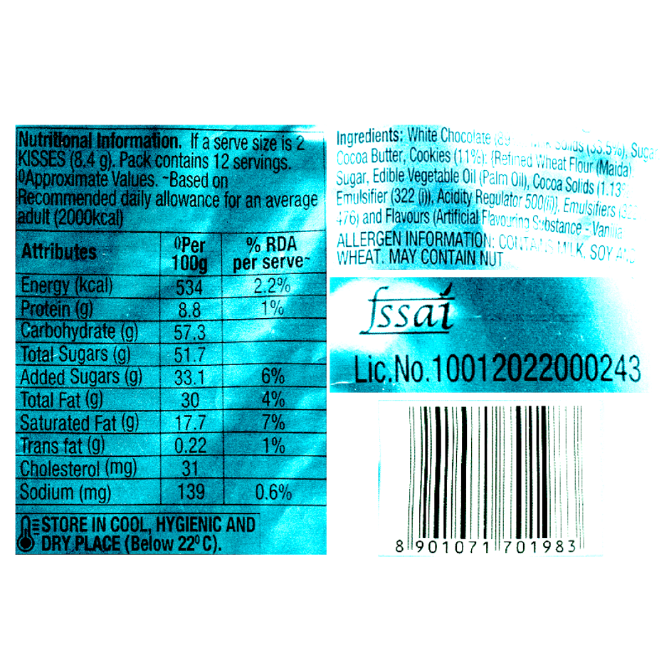 Hershey's Cookies N Creme Chocolate Share Bag Combo