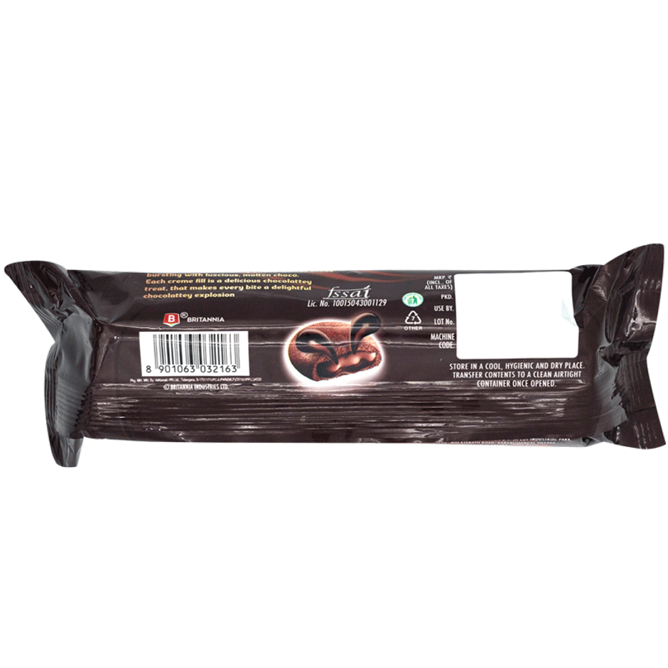 Britannia Treat Burst Choco Creme Fills