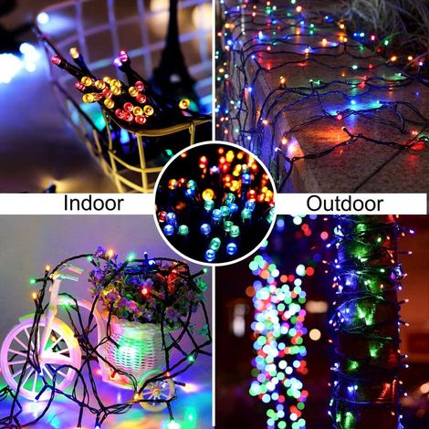 Desidiya LED Rice Light For Decoration - 12 Meters Multicolour Bright And Festive For Celebration