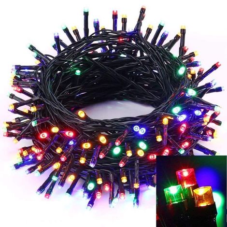 Desidiya LED Rice Light For Decoration - 12 Meters Multicolour Bright And Festive For Celebration