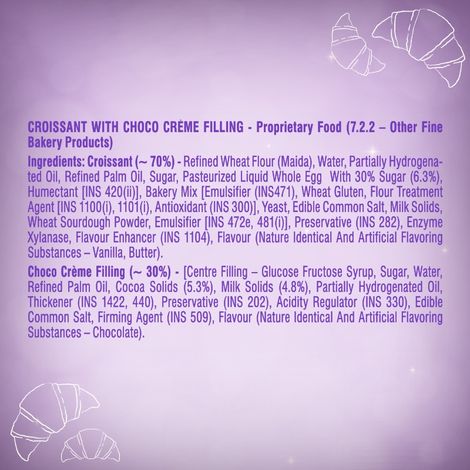 Bauli Moonfils Croissant Chocolate Twin Pack Egg Combo