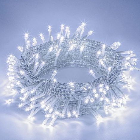 Desidiya Rice String Lights - 12 Meters White Pure And Bright Illumination For Weddings & Events