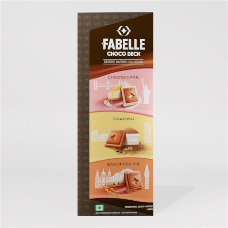Fabelle Choco Deck Dessert Collection Minis Chocolate Pack