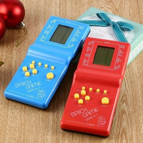 Fablue Handheld Portable Brick Game Toy for Kids - Video Game for Kids Multicolor