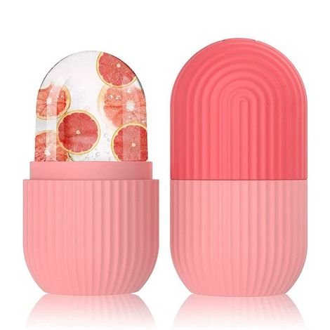 Bronson Professional Classic Mini Silicone Ice Facial Roller (Color May Vary)