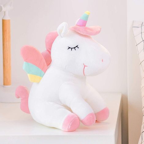 Fablue Unicorn Stuffed Animal Soft Plush Toy for Kids - Soft Plush Toy for Kids - Multicolor